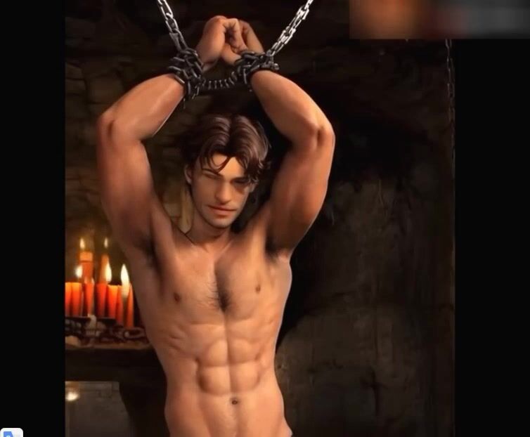 Roman officer hosts bareback twink daddy muscle cock fest