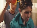 Sweet taste of honey: twink daddy muscle bareback cock action