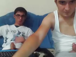 The two masturbate for them