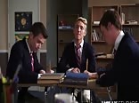 Threesome at study group