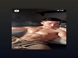 Muscle twink strokes cock on tiktok