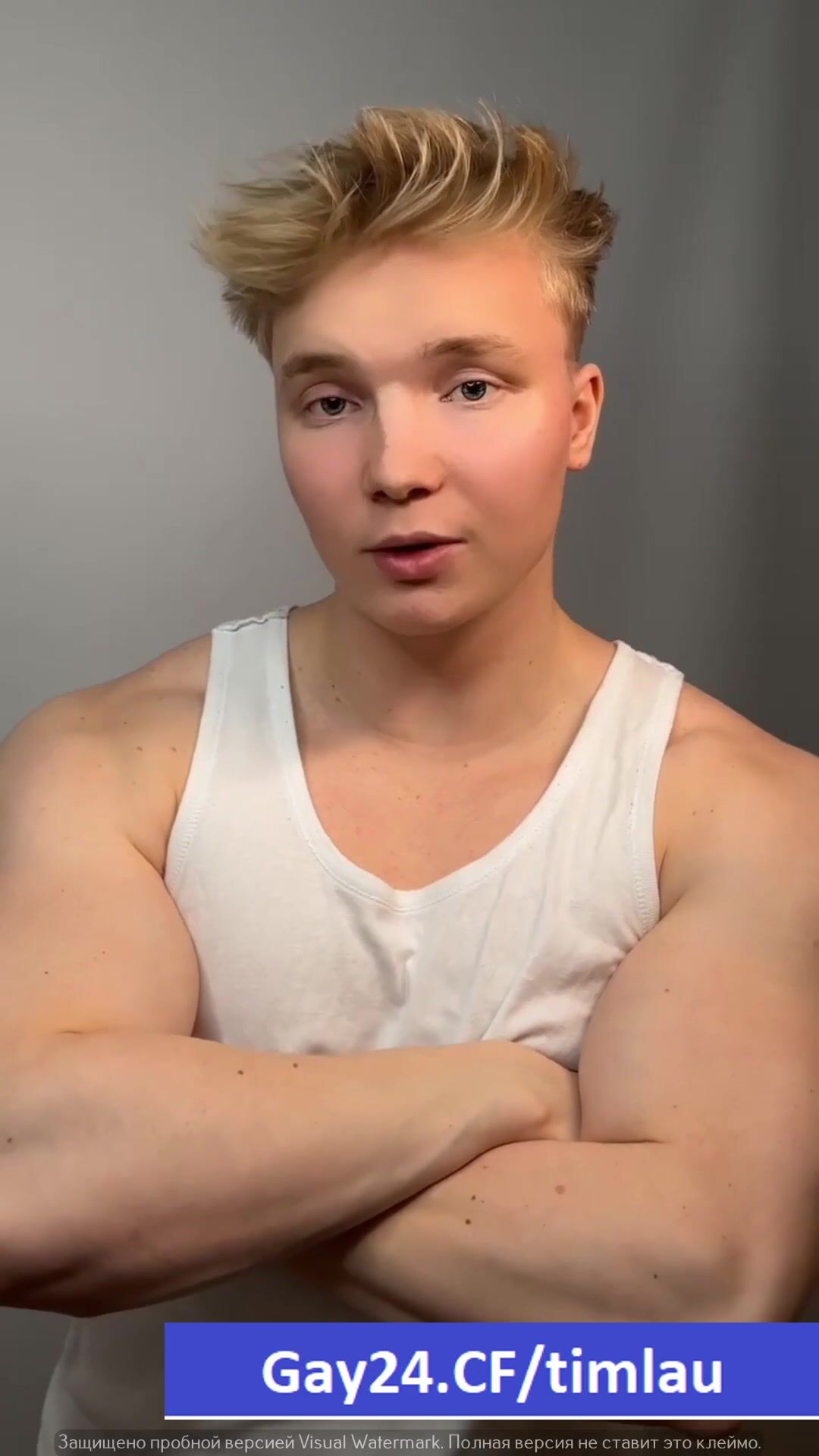 German twink strokes cock bareback during study break