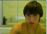 Too much cum self suck