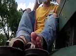 Tpocとの屋外フットティーズ