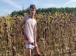 Travis and sunflowers gay tube