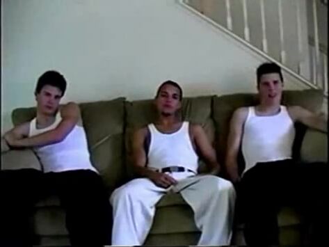 Straight gone gay: trio boys try it