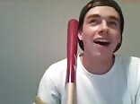 Troy baseballspieler wichst in gay porn tube