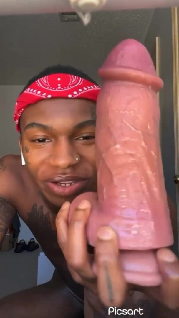 Daddy tries new christmas toy bareback