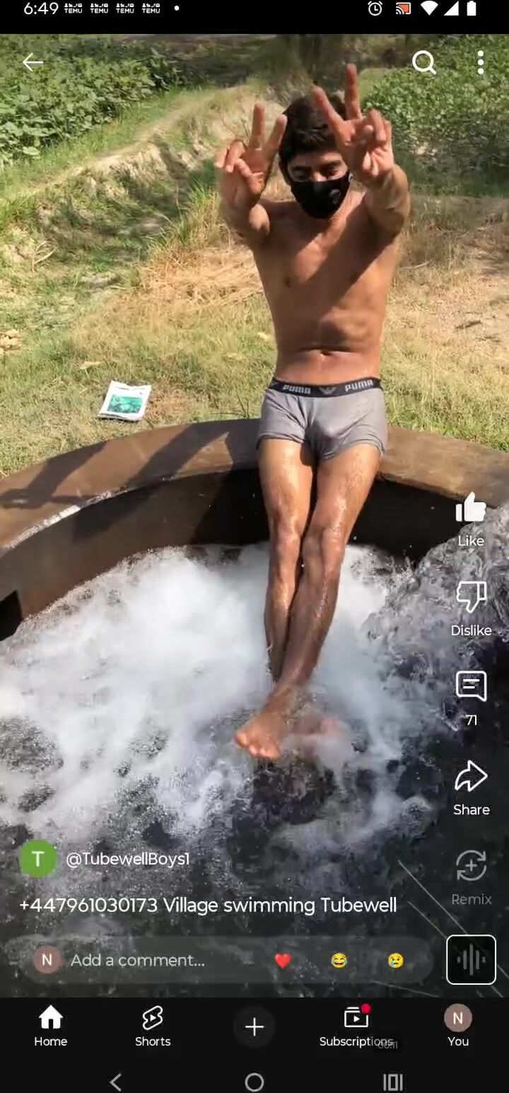 Bello del pozo sin condón