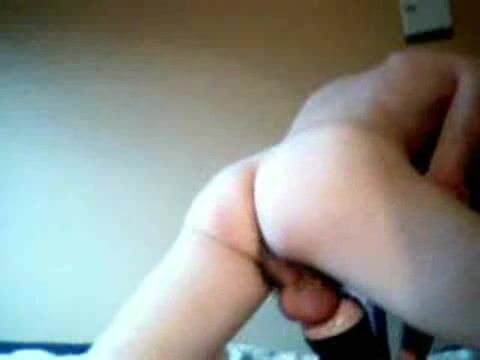 Fleshlight fuck for horny twink
