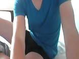 Twink jerks off to finish for boys porn