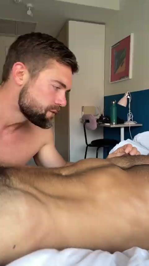 Twink jerked off by gay friend & cums 308