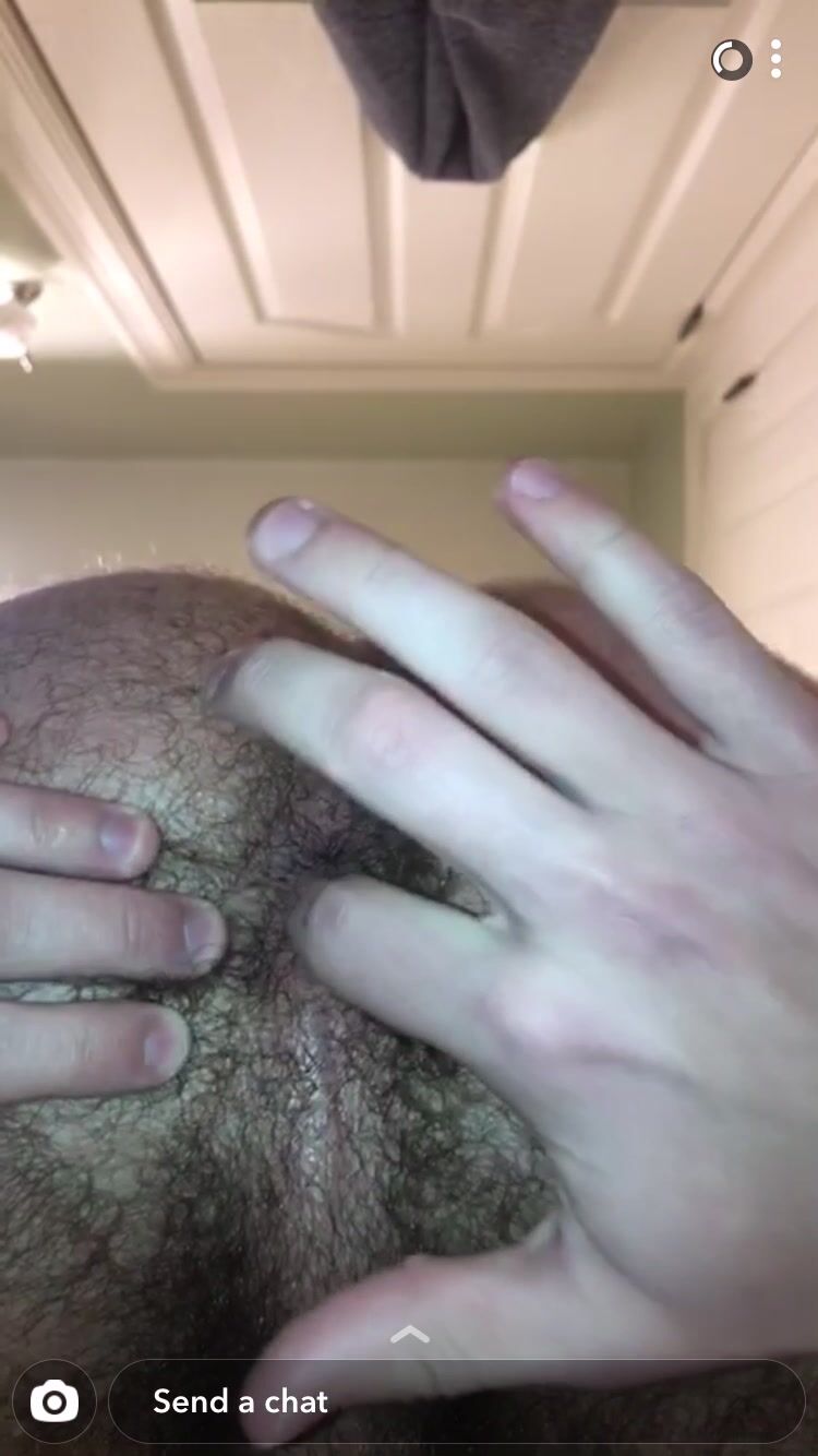 Twink strokes cock and toys his tight hole on snapchat