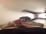Twink shoots his load on camera