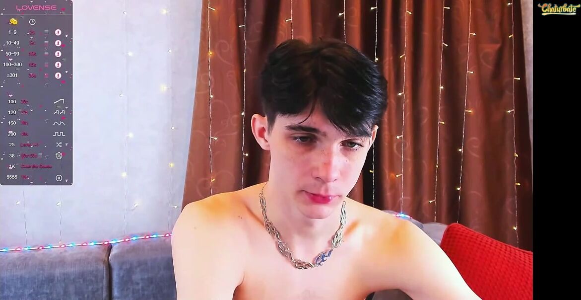 Russian twink unloads hot cum shots