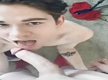 Ado suce la bite de son pote vidéo gay teen