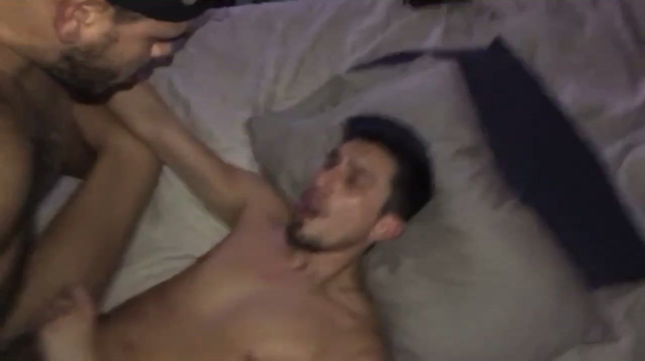 Raw black daddy cock for twink bareback