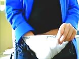 Twinks porn briefs are bulging and full of a big thick cock