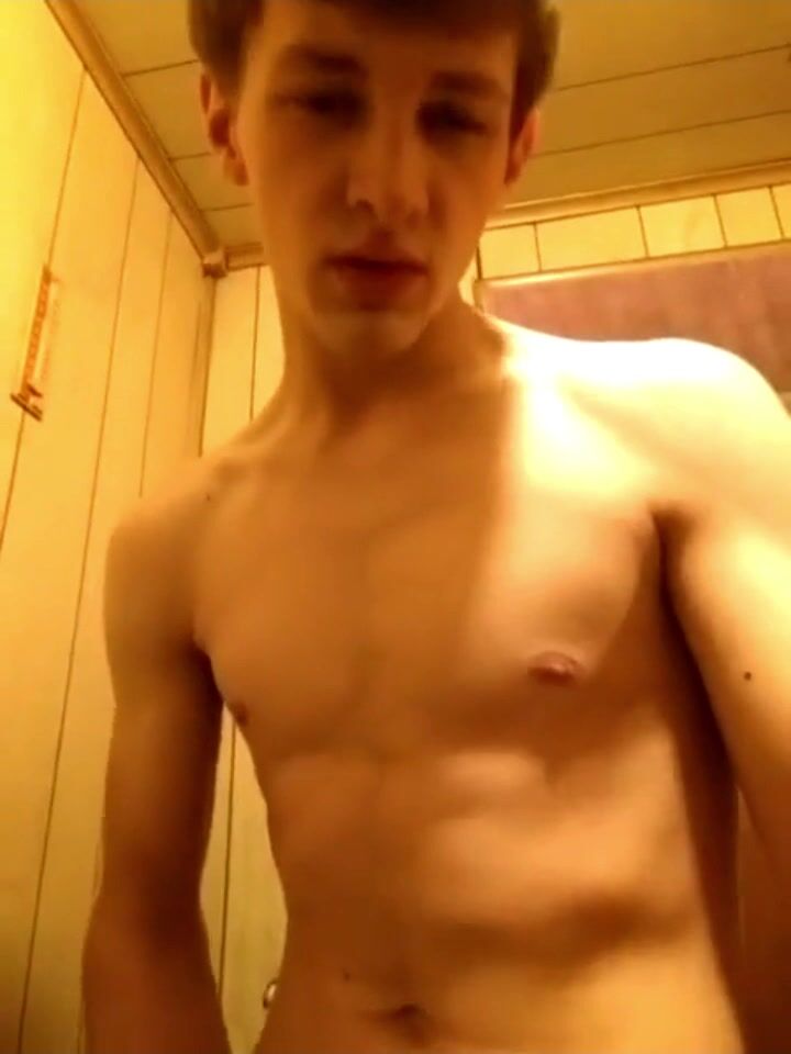 Horny boy cums hard 2