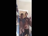 Black twinks jerk and suck each other