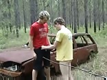 Two boys woods sex