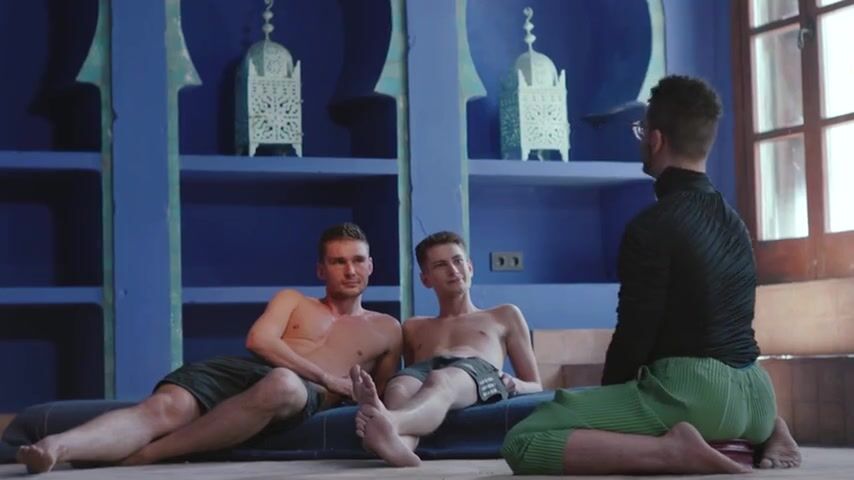 Two friends bareback 4