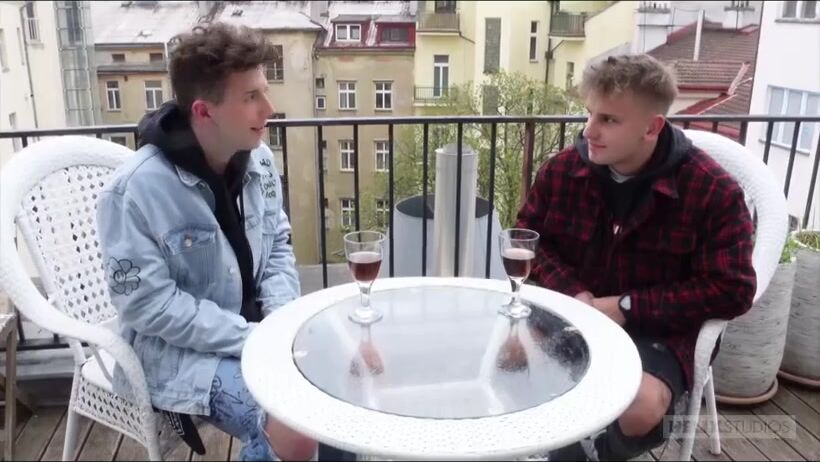 Friends give in to raw gay sex