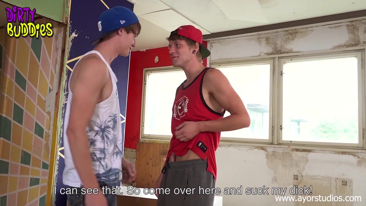 Two horny boys fucking raw