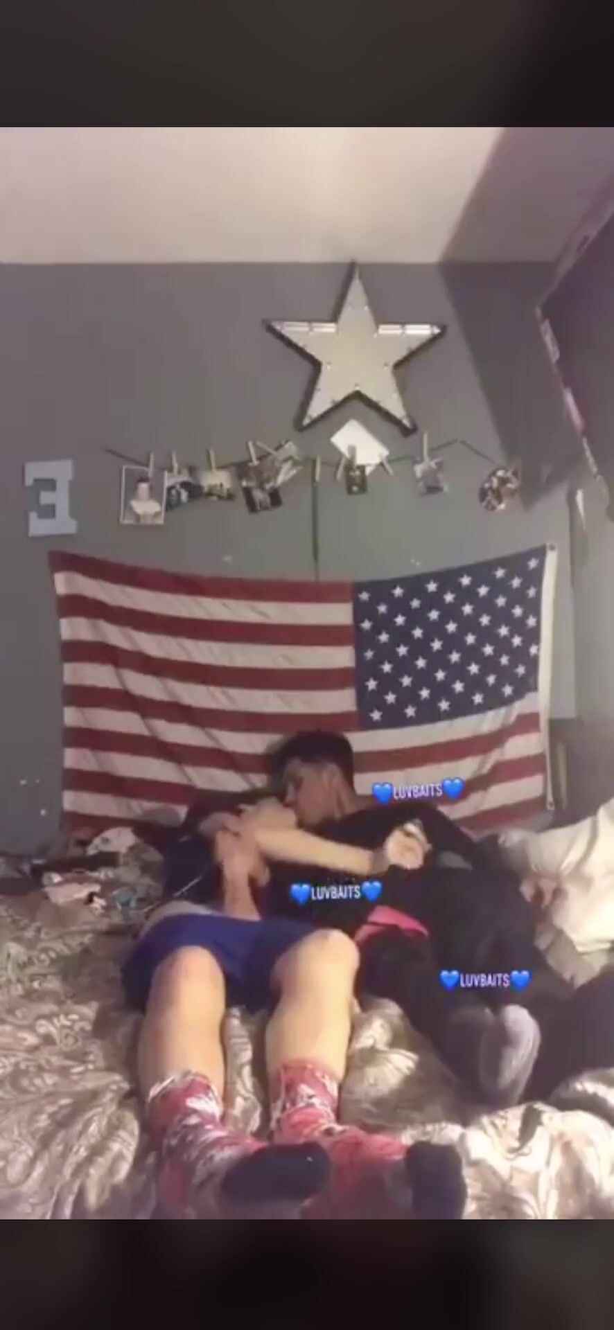 Two straight teens experiment together