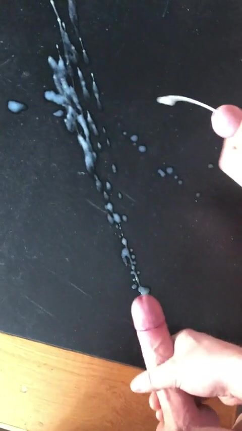 Uncut cocks mutual masturbation cum