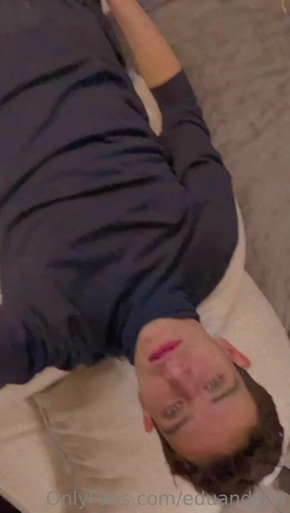Twink takes daddy muscle bareback cock 5