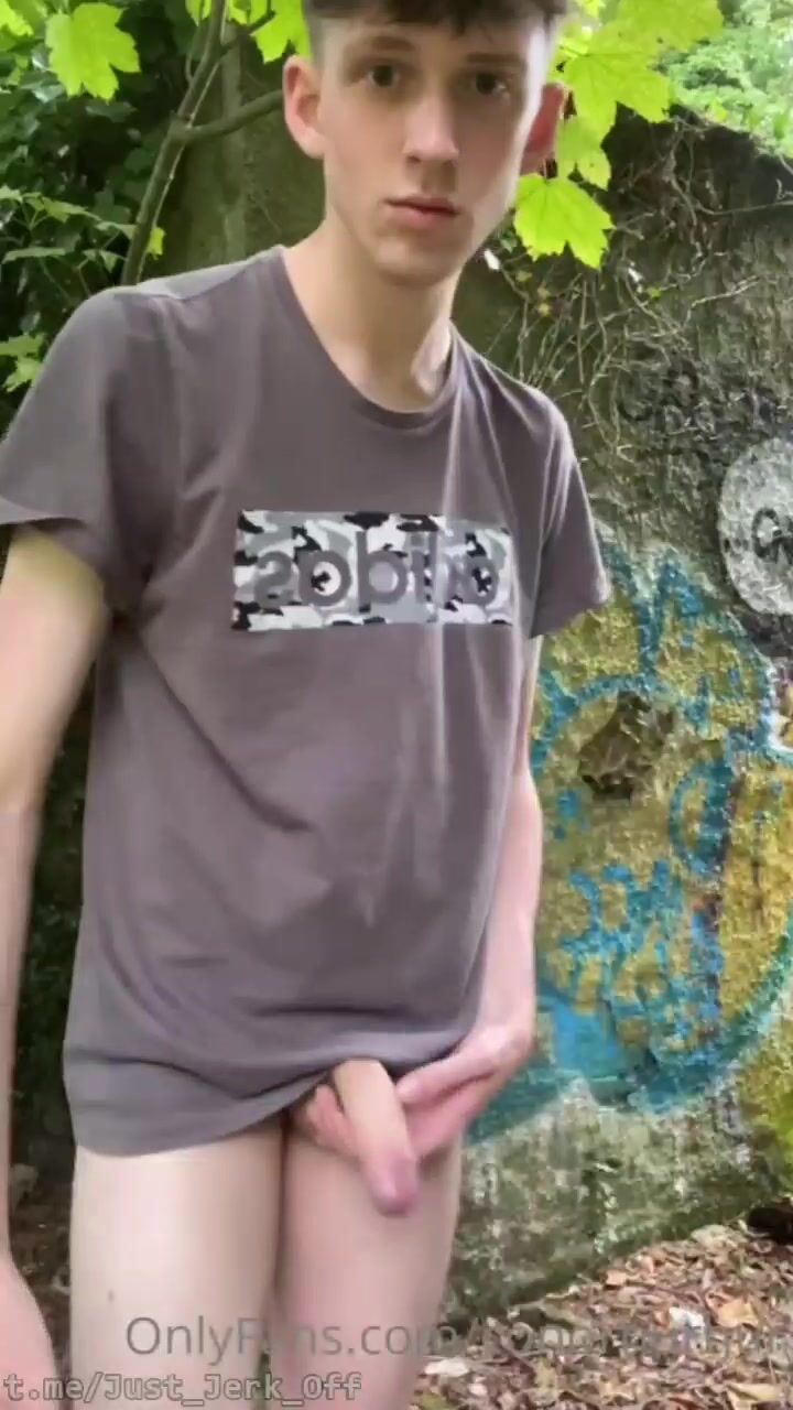Unknown of jacks and cums in the woods, again