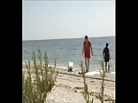 Vacances à la plage sans capote