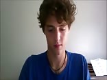 Smooth beautiful boy shows off on cam
