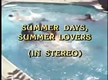 Vintage summer lovers: hot gay days