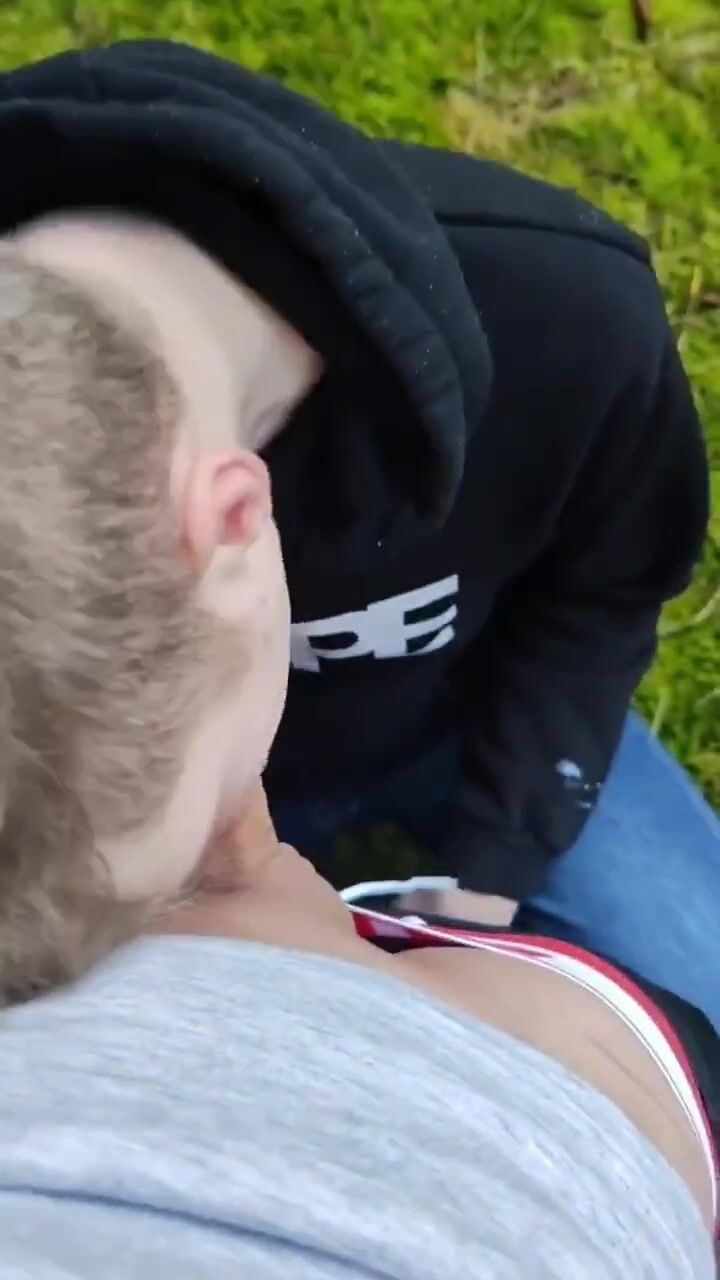 Walking in the park and got horny