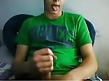 Green shirt wank