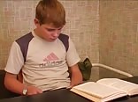 Wank on the desk
