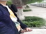 Wanking outside next to guy gay porn tube