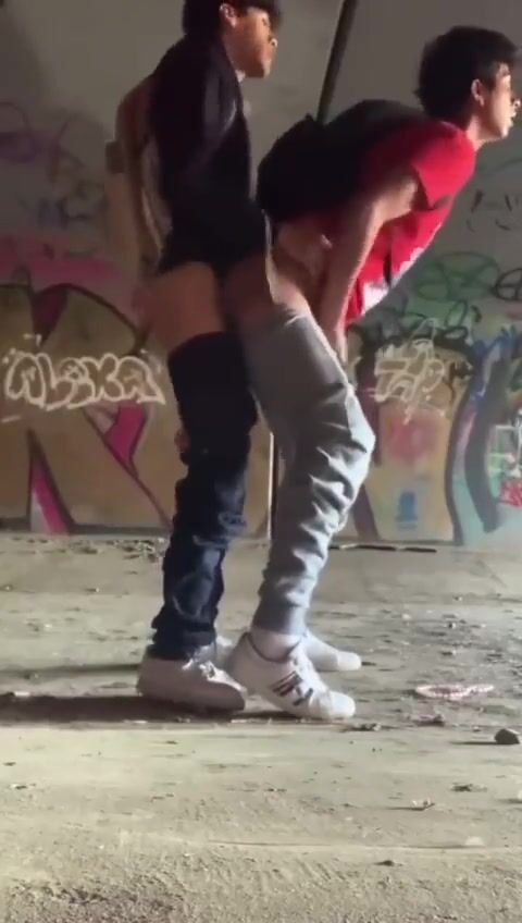We skipped school to fuck under the bridge