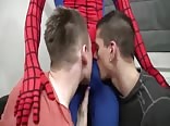 Sperm-soaked web