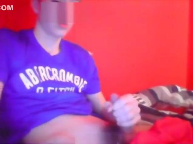Twink de webcam de abercrombie bate uma e goza