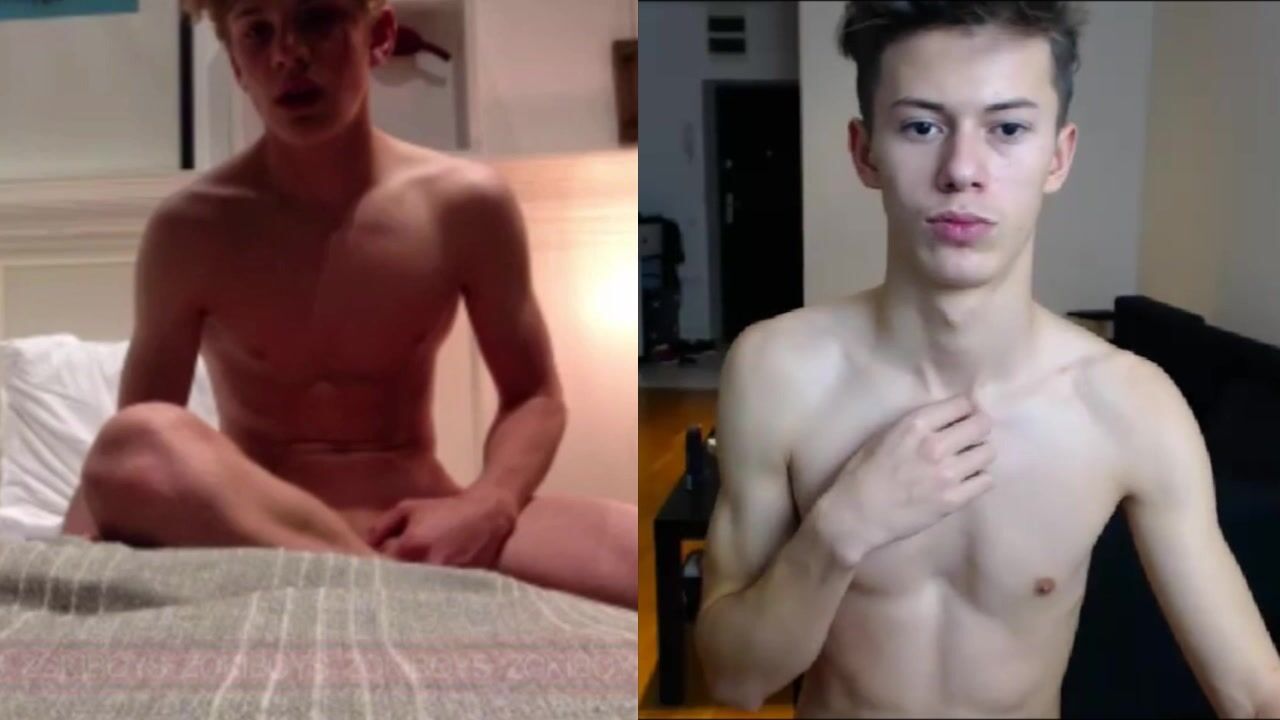 Spaß zwischen twink-freunden vor der webcam