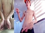 Acción porno gay de adolescentes skaters en webcam