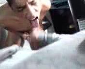 Webcam show: latino sucks dick, gets facial then wanks