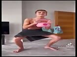 Junge teenager webcam handtuch-workout porno