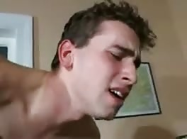 Semen goteando de culo follado