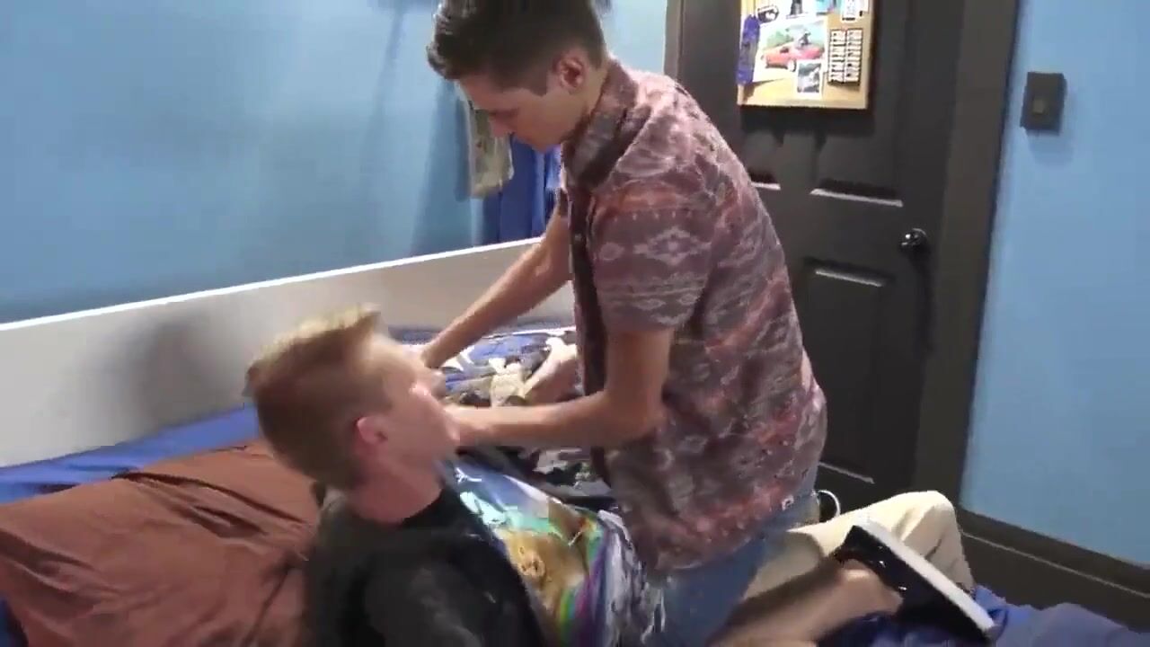 Home alone twinks get hard and horny
