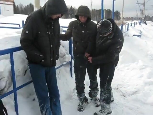 Whipping it out in the cold