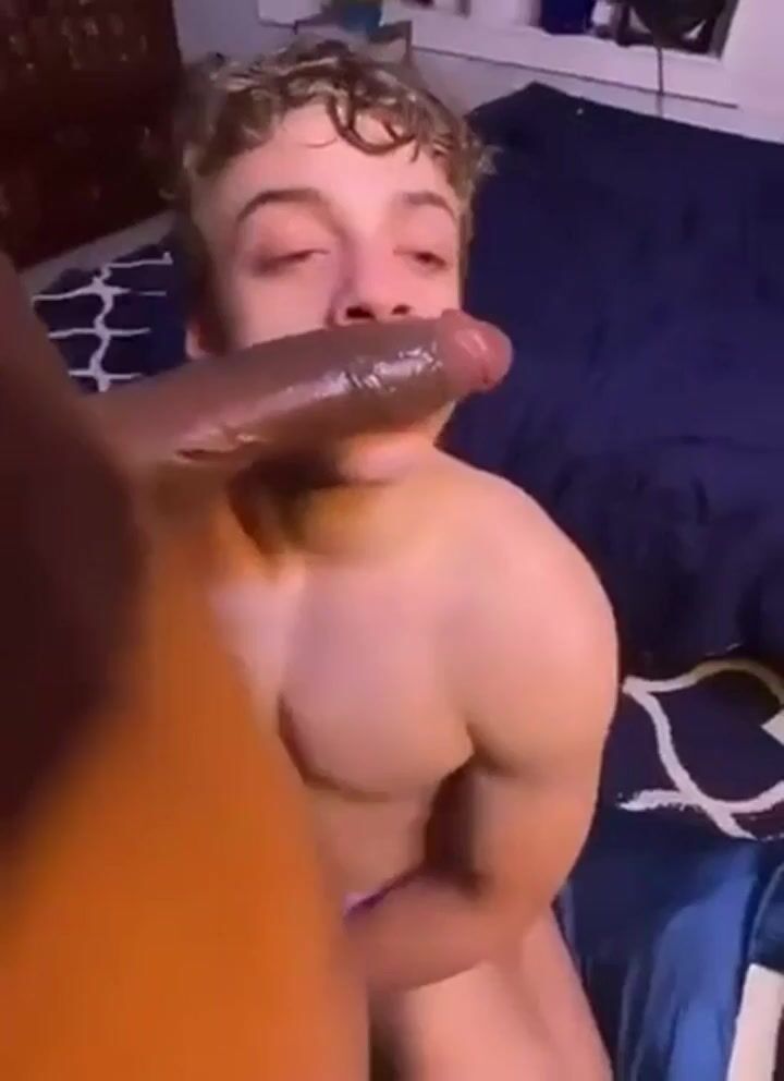 White twink deepthroats bbc 2